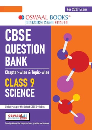 OSWAAL CBSE QUESTION BANK SCIENCE general study CLASS 9 FOR 2026-2027 EXAMS-OS9SCIQB [Paperback] [Oct 30, 2024] Arihant