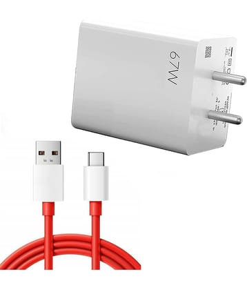 Ultra Fast 67W Type-C SuperVOOC Charger for MI Xiaomi Redmi Fast QC Quick Charger with USB-Type CCable