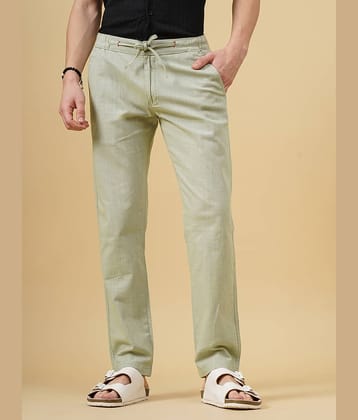 Paul Street Slim Flat Men's Chinos - Green ( Pack of 1 )