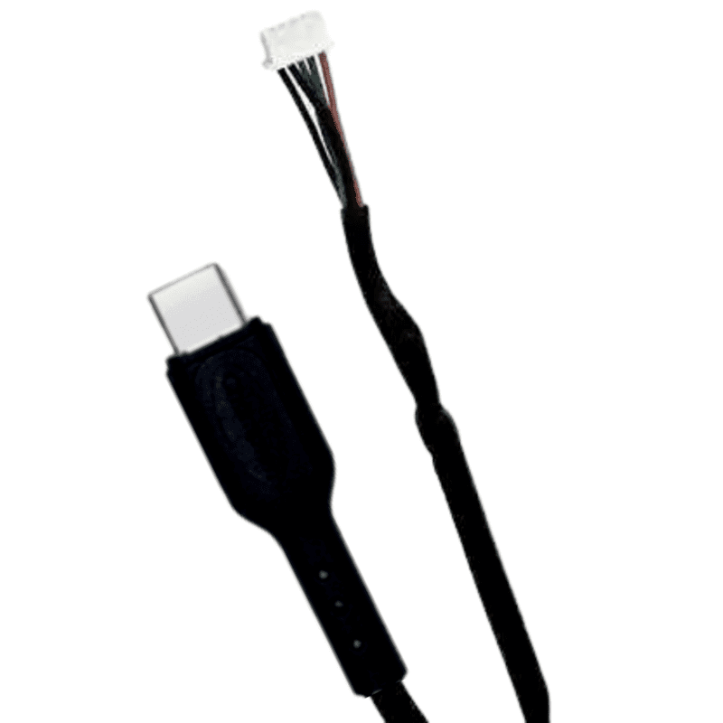Champion Mantra Type-C Cable for Fingerprint Scanner Biometric -Black
