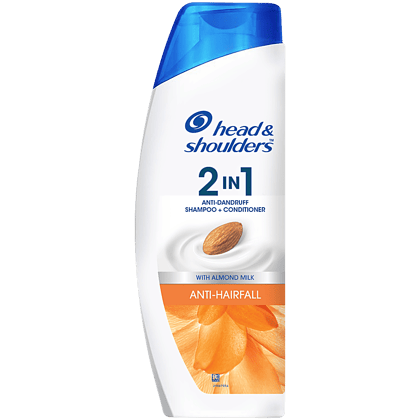 Head & Shoulders 2-in-1 Anti-Dandruff Shampoo + Conditioner - Almond Milk, Anti-Hairfall