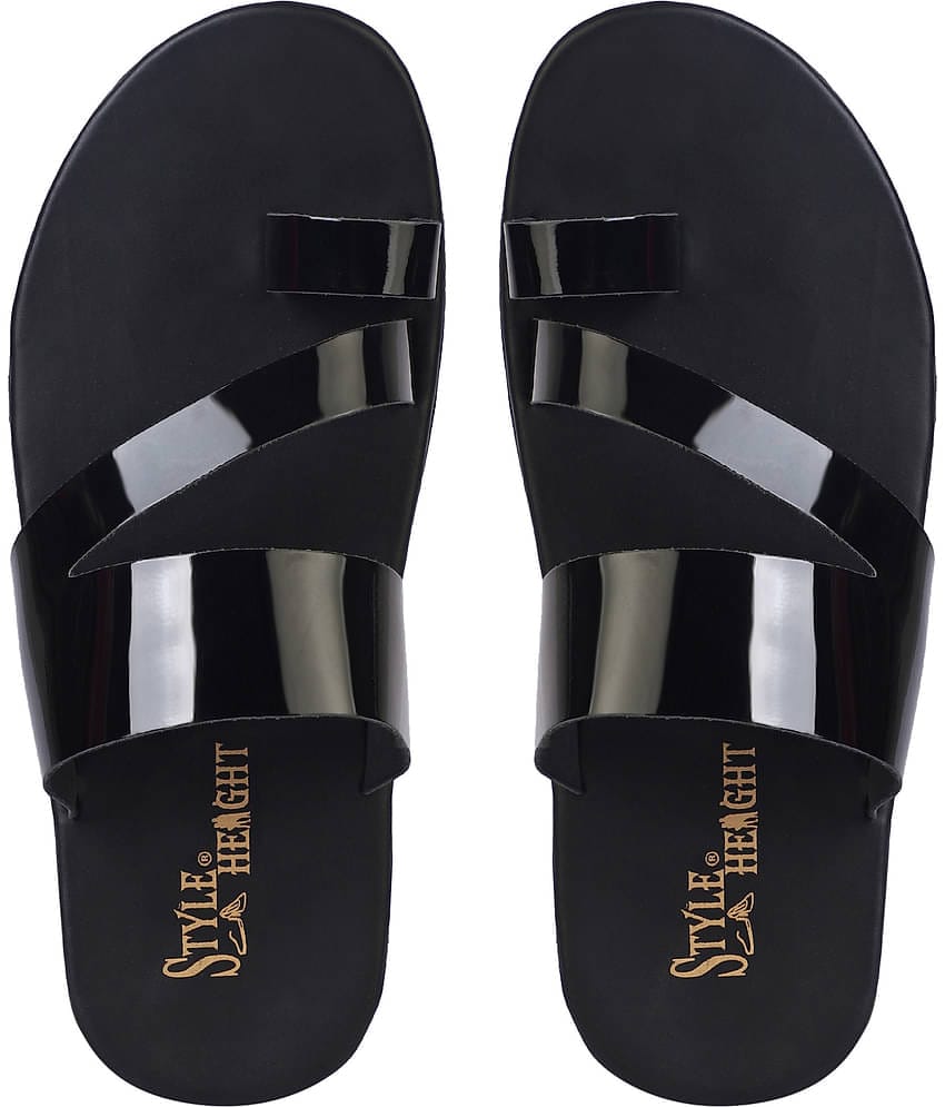 Style Height White Men's Slide Flip Flop