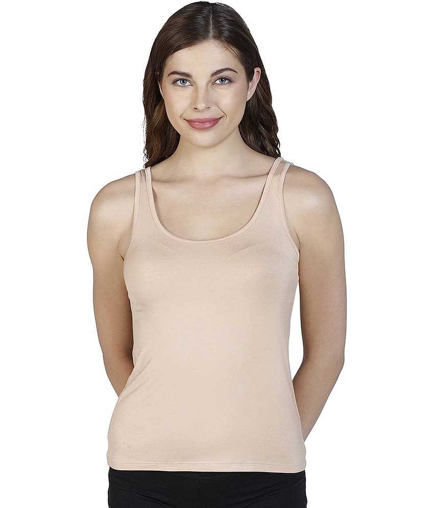 Amante Cotton Blended Slip - Beige Single