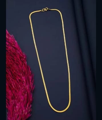 Fadiso Fashion Gold Plated Chain ( Set of 1 )