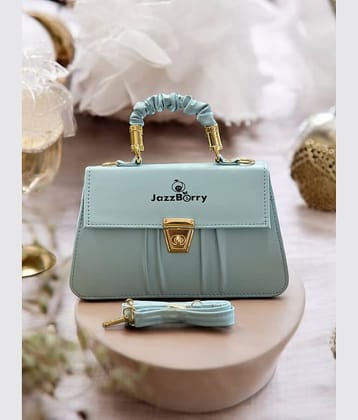 Jazzberry Blue PU Sling Bag