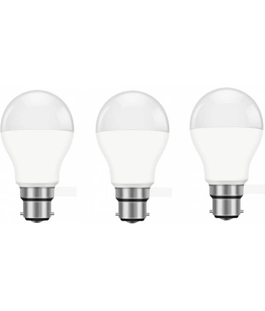Lenon - 9W Cool Day Light LED Bulb ( Pack of 3 )