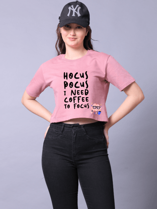 Focus Women Crop Top