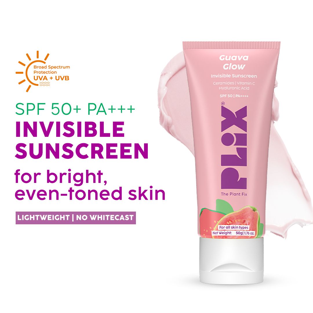 Guava Glow Invisible Sunscreen Guava Sunscreen__Starter Pack__