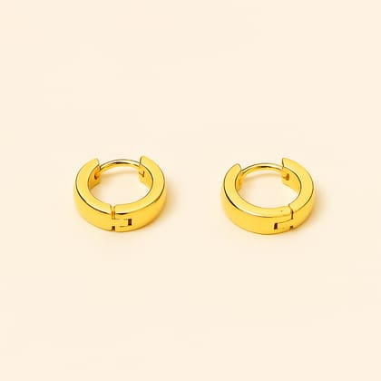 18K Gold Plated Valor Men's Earring