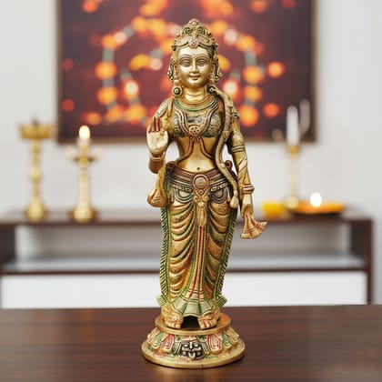 Brass Showpiece Seeta Ji Idol Statue (BSMAS1424 S)