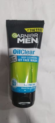 Garnier Men Oilclear deep cleansing facewash Garnier Men Oilclear deep cleansing facewash