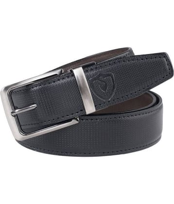 Keviv Black Leather Casual Belt