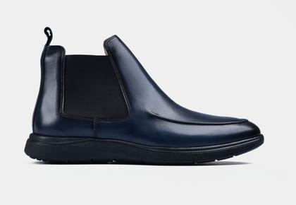 Blue Chelsea Boot | Aero-Flex (Sale)-UK 8
