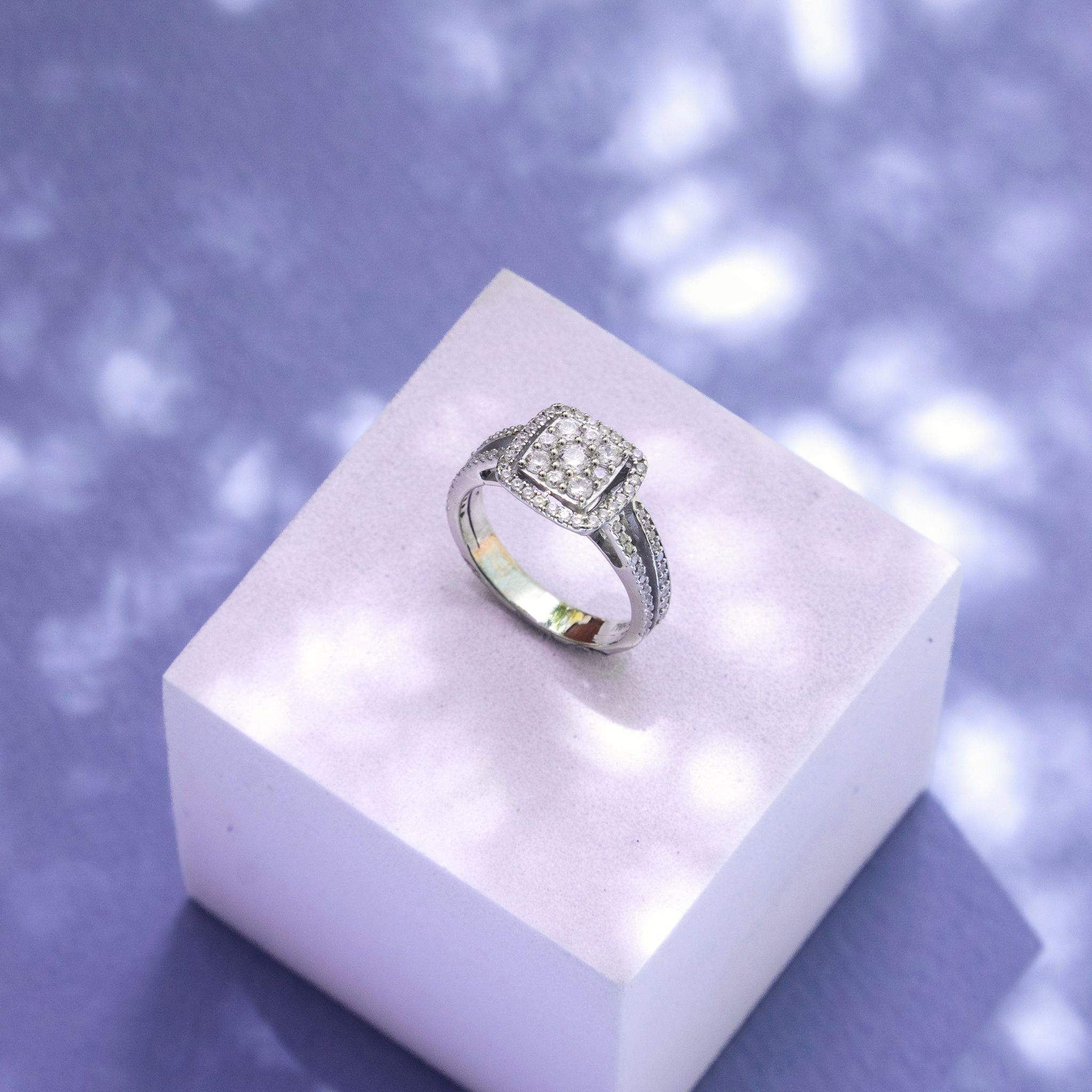 Dazzle Sterling Silver Ring-5