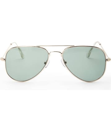 YourSpex - White Pilot Sunglasses Pack of 1