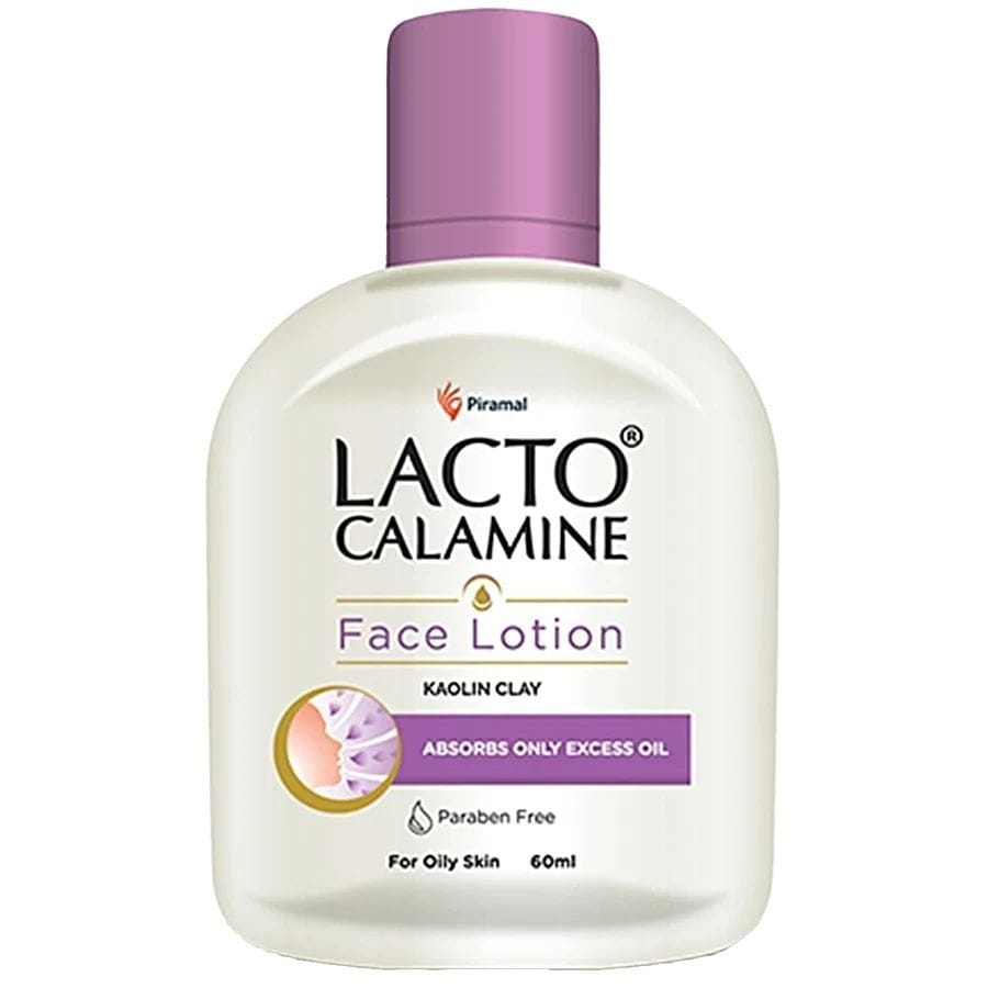 Lacto Calamine Daily Face Care Lotion - Oily Skin, 60 Ml