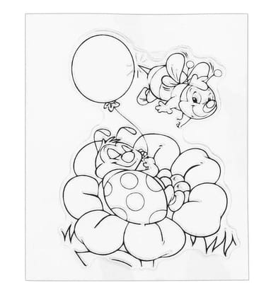 Clear Stamps Imported - Happy Bees 7cm*10cm