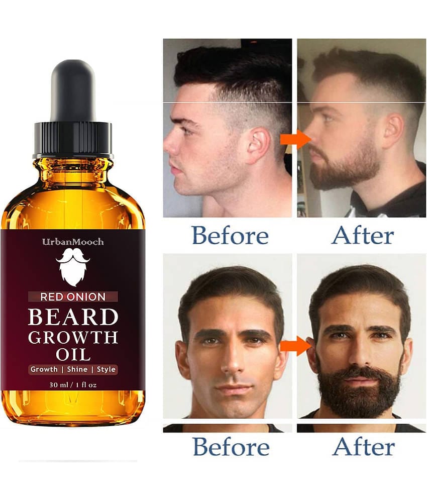UrbanMooch - 30mL Growth Increasing Beard Oil (Pack of 1)