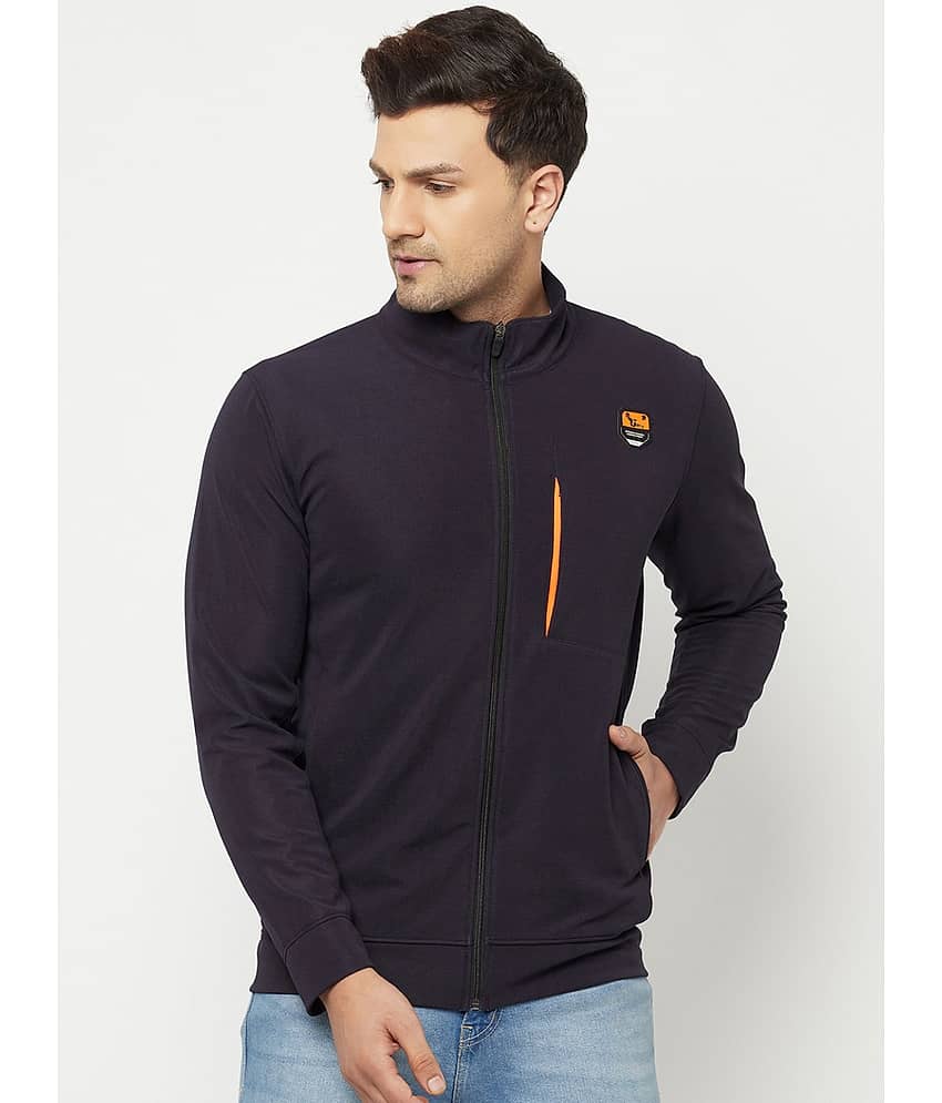 Glito - Navy Blue Polyester Blend Relaxed Fit Men's Casual Jacket ( Pack of 1 )