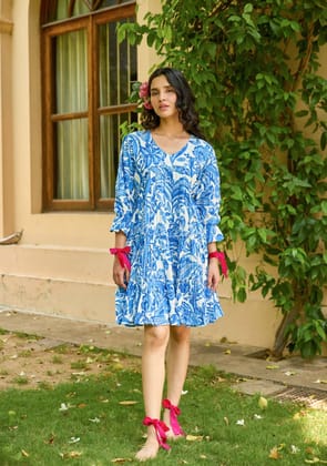 Blue Lagoon Dream Dress-M