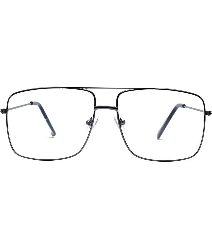 Peter Jones - Black Square Eyeglass Frame ( Pack of 1 )