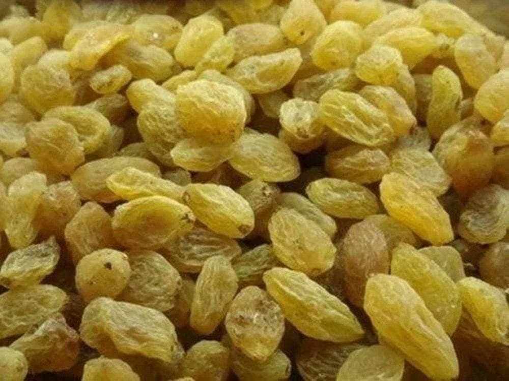 Dried Green Grapes (1kg) | Sweet & Vibrant | Healthy Snacking