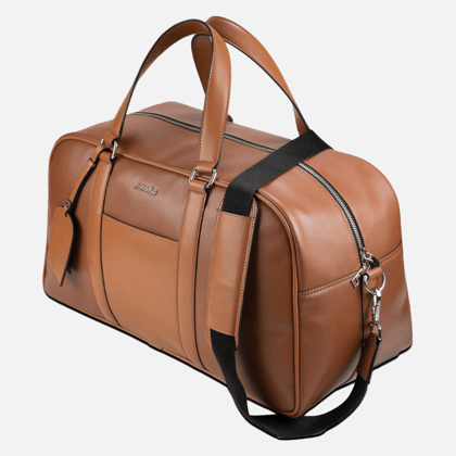 Jacques Duffle Bag-BROWN
