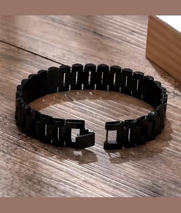 Thrillz Black Bracelet ( Pack of 1 )