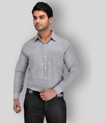 DESHBANDHU DBK - Grey Cotton Regular Fit Men's Formal Shirt (Pack of 1)