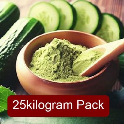 Cucumber Powder (25kg) | Spray Dried Vegetable Juice Powder | Hydrating Food & Cosmetic Ingredient