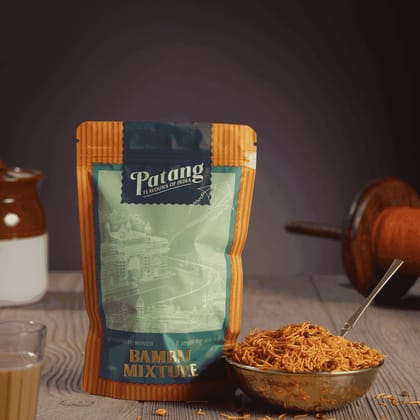 Patang Bambai Mixture (150g) | Authentic Mumbai Style Savoury Medley | Evening Tea-Time Snack