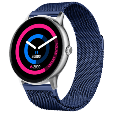 Fire Boltt Phoenix Ultra Smart Watch(BSW138) with 1.39"Inch Display, Bluetooth Calling, Metal Body with 120+ Sports Modes, SpO2- Blue