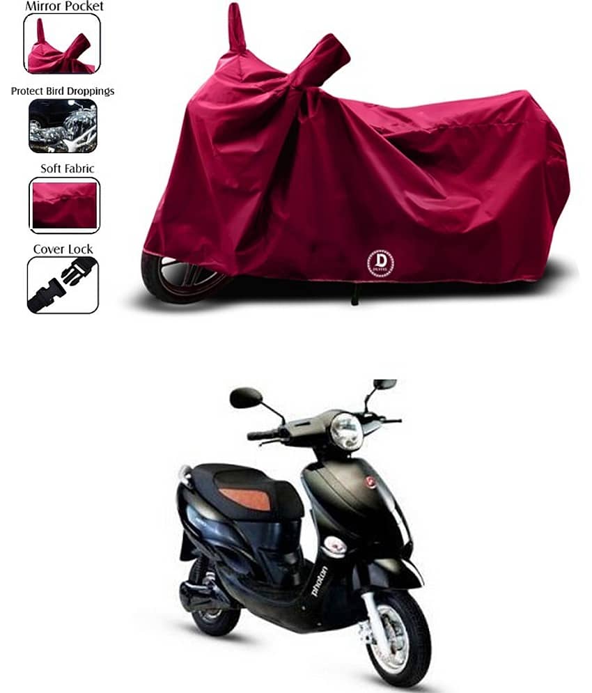 EGAL Bike Body Cover for Hero ( Pack of 1 ) , Maroon