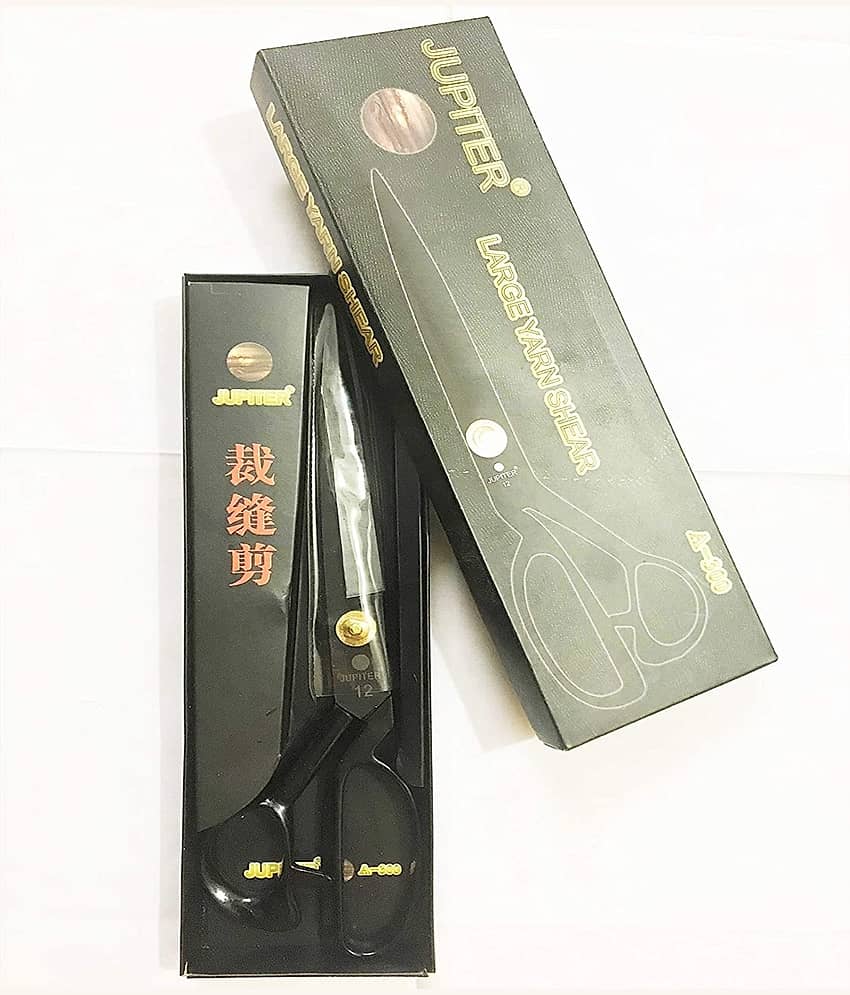 Jupiter 12" Professional Tailoring Scissor For Cutting Heavy Clothes and Fabrics