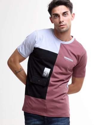 Vigor clay pink light weight tshirt-S