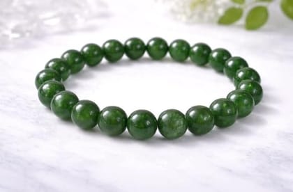 Natural Crystal 8mm Green Aventurine Bracelet (Green)-PID64910 Natural Crystal 8mm Green Aventurine Bracelet (Green)-PID64910