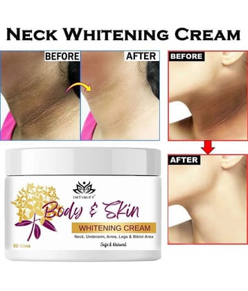 Intimify Face Whitening Cream, Skin Brightening Cream , Neck Whitening Cream, Goree Cream, 50 Gms