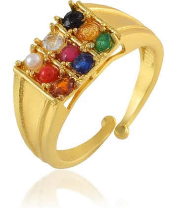 Memoir Gold Rings ( Pack of 1 )