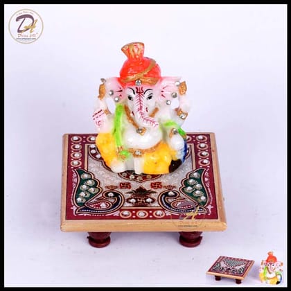 Marble Chowki Ganesha