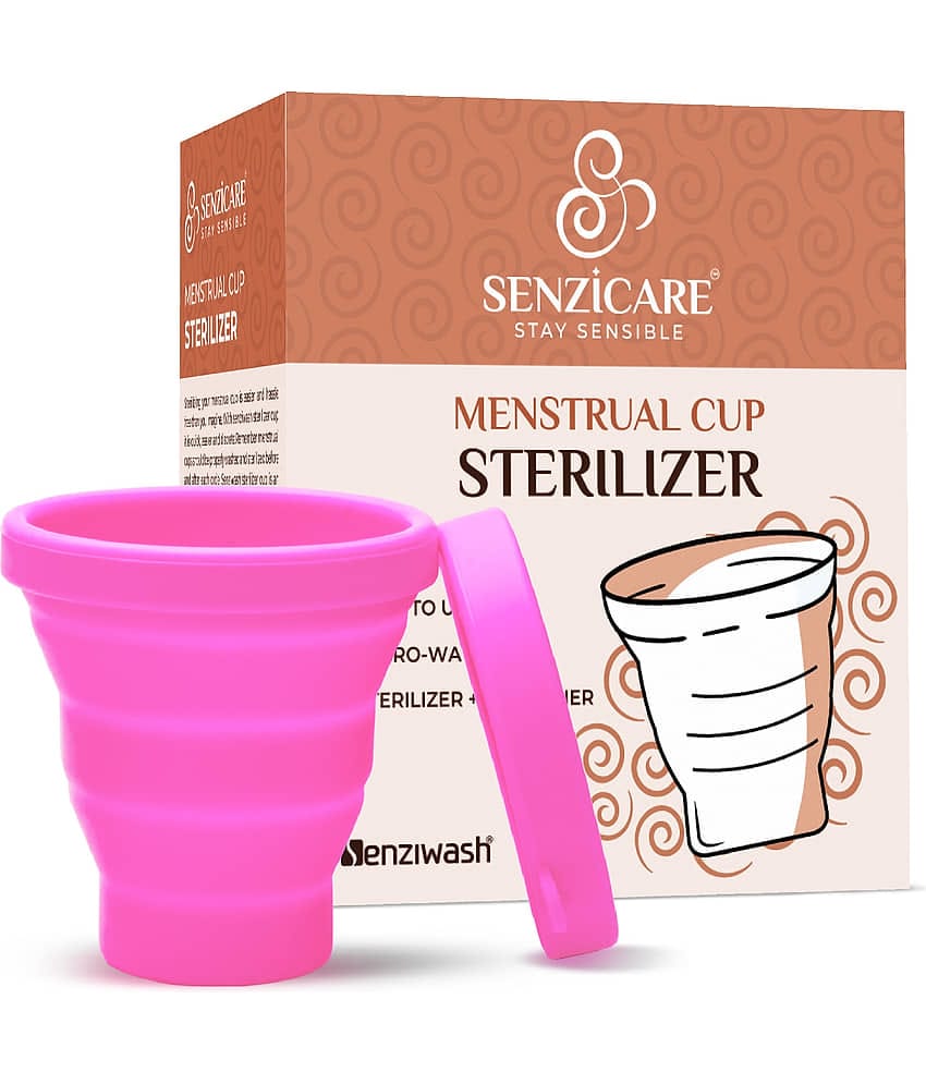 Senziwash Silicone Reusable Menstrual Cup Medium ( Pack of 1 )