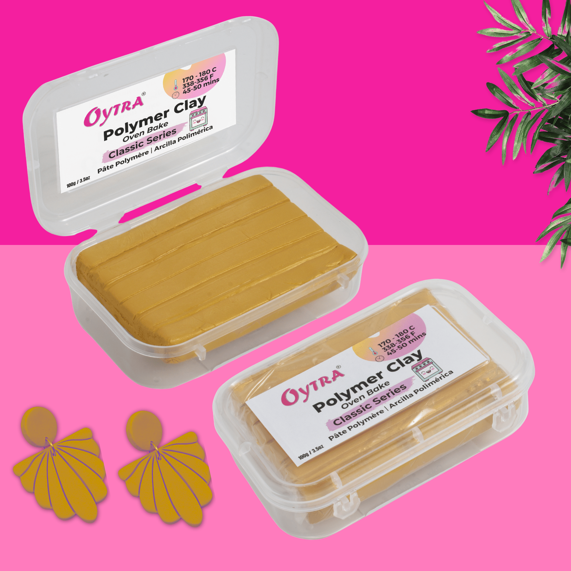 Polymer Clay Oven Bake Classic Series Gold 56
