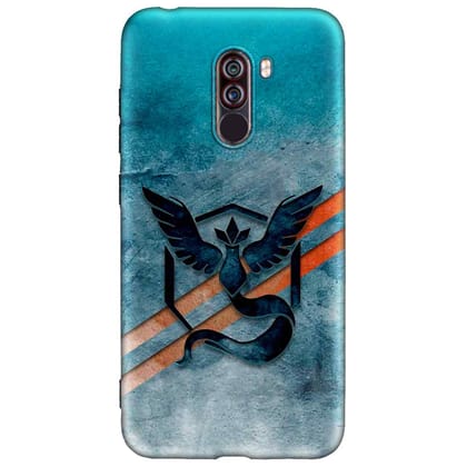 Pokemon Go  POCO F1 Premium Embossed Mobile cover