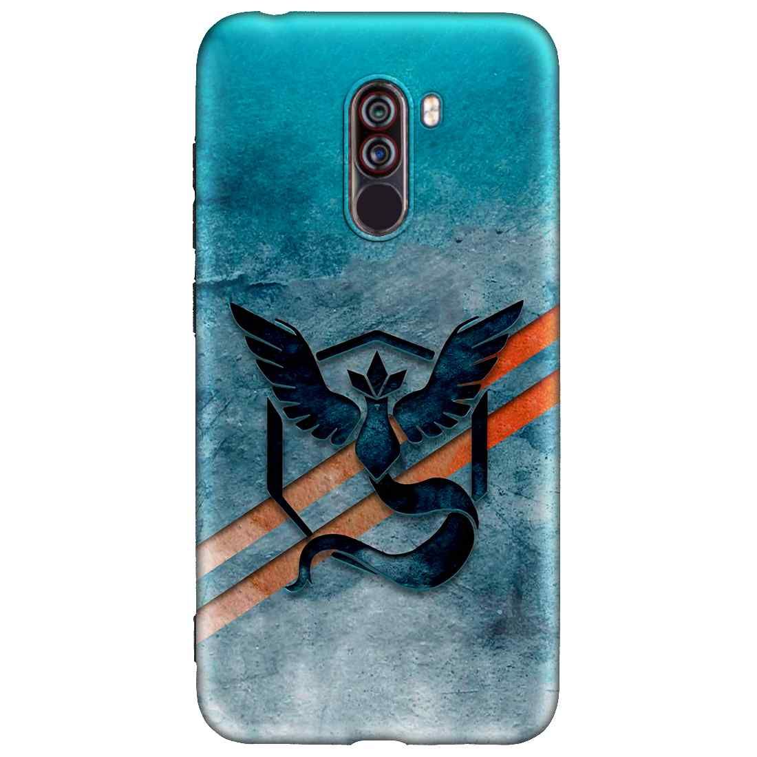 Pokemon Go  POCO F1 Premium Embossed Mobile cover