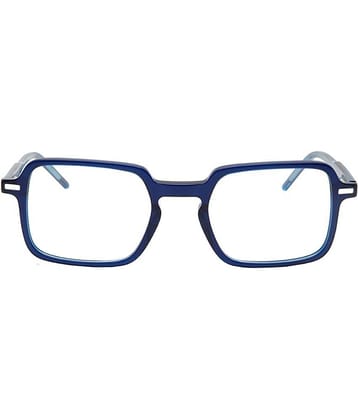 YourSpex Blue Square Shaped Acetate Frame