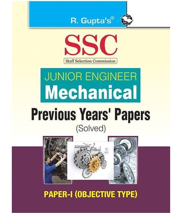 SSC: Mechanical Previous (Junior Engineer) Previous Years Paper (Solved): PAPER-I (Objective Type)