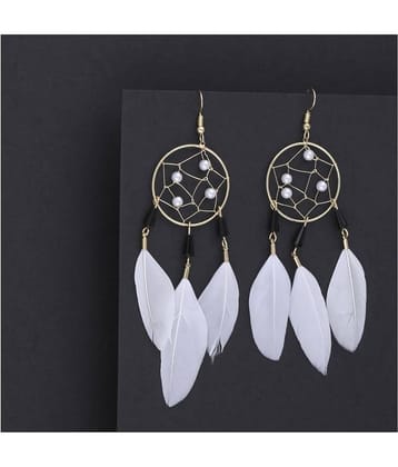 SILVER SHINE Party Wear Stylish Dangle  Earring For Girl Women
