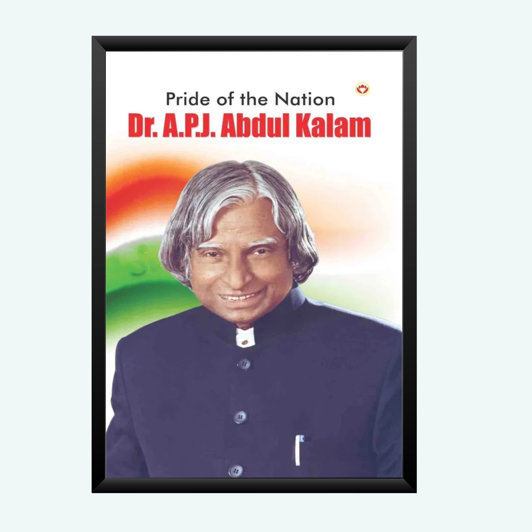NOKKES A.P.J Abdul Kalam Wall Photo Frame For India Love And Wall Decoration Wall Photo Frame Size 8X12 Inch_A14pp