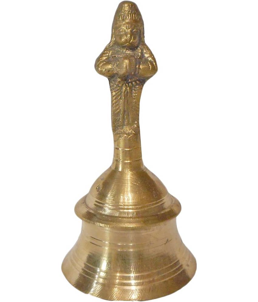 SwadesiBuyzzar - Brass Pooja Bell (Pack of 1)