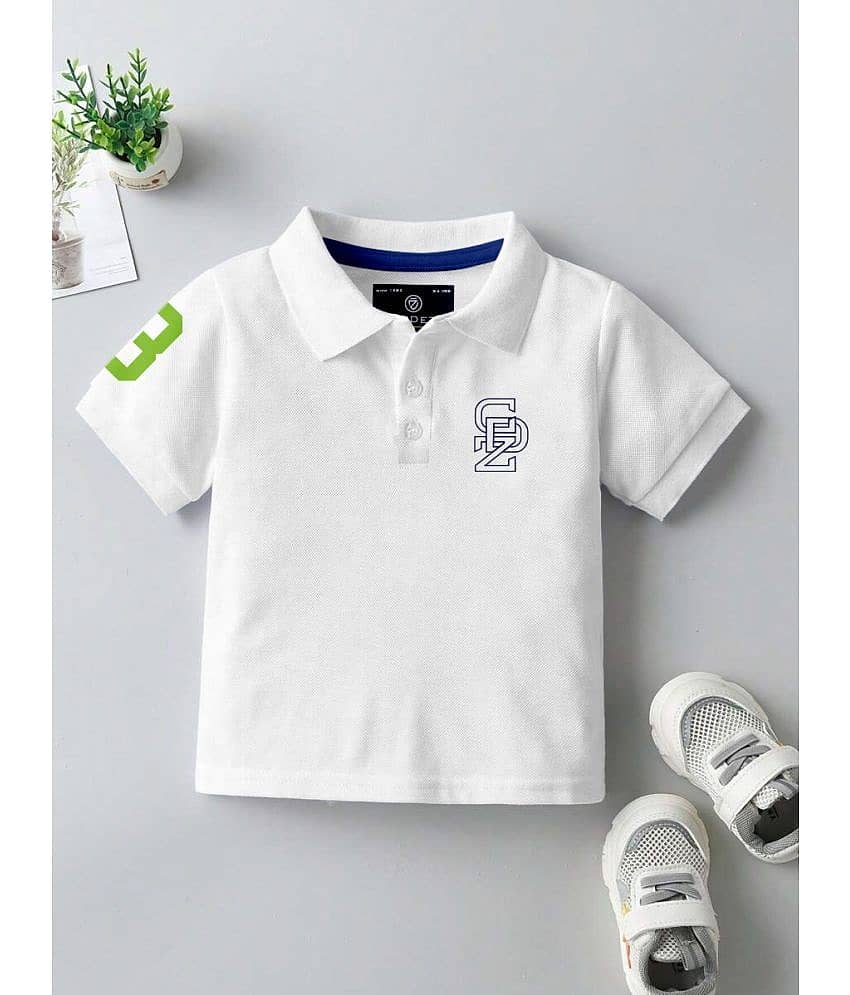 CODEZ Pack of 2 Boys Cotton Blend T-Shirt ( White )