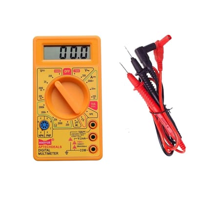 Digital Basic Multimeter , AC DC Measuring voltage tester, digital tester. Basic Digital Automatic Multimeter with Buzzer